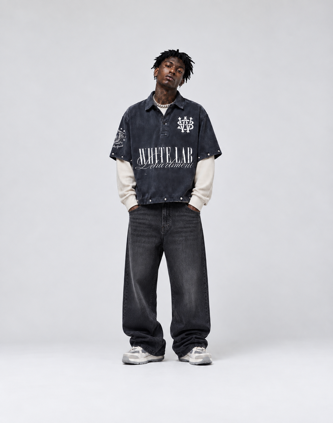 POLO DUBLE SLEEVE W.B